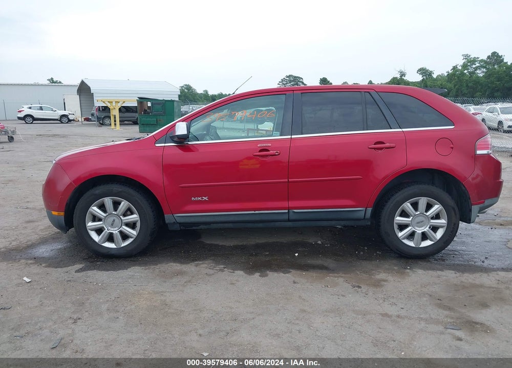 2007 LINCOLN MKX VIN: 2LMDU88C17BJ13581