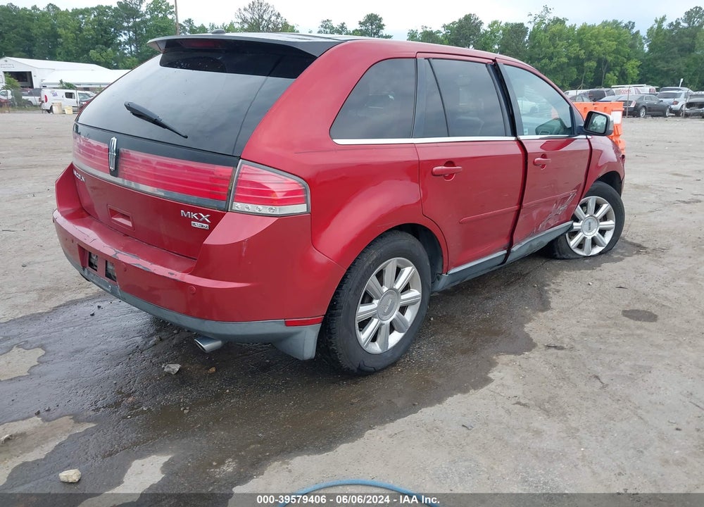 2007 LINCOLN MKX VIN: 2LMDU88C17BJ13581
