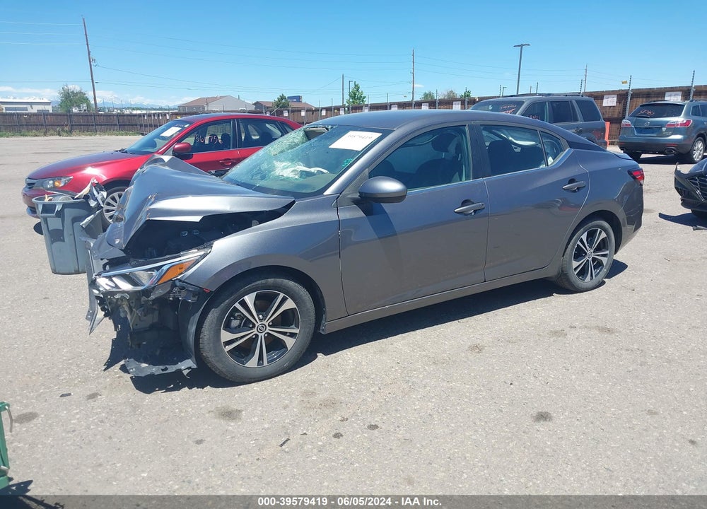 2021 NISSAN SENTRA SV XTRONIC CVT VIN: 3N1AB8CVXMY284563
