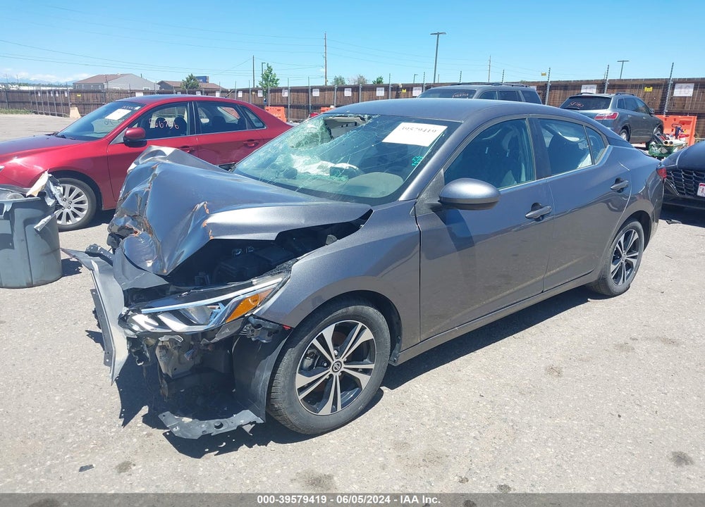 2021 NISSAN SENTRA SV XTRONIC CVT VIN: 3N1AB8CVXMY284563