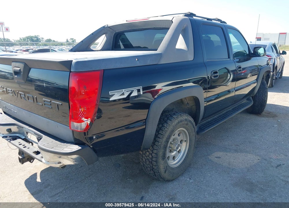 2003 CHEVROLET AVALANCHE 1500 VIN: 3GNEK13T43G259416