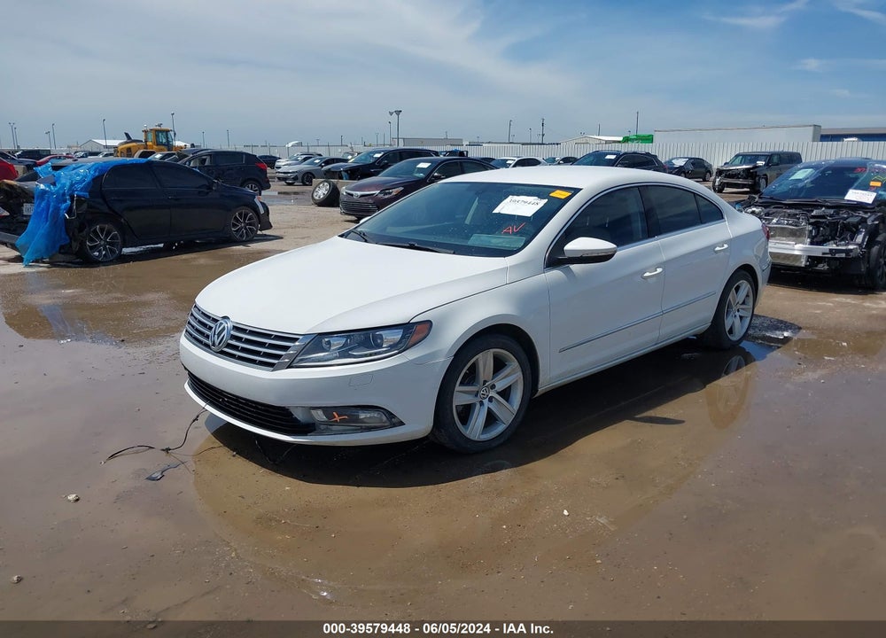 2015 VOLKSWAGEN CC 2.0T SPORT VIN: WVWBP7ANXFE812537