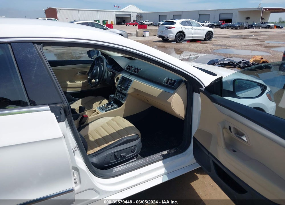 2015 VOLKSWAGEN CC 2.0T SPORT VIN: WVWBP7ANXFE812537