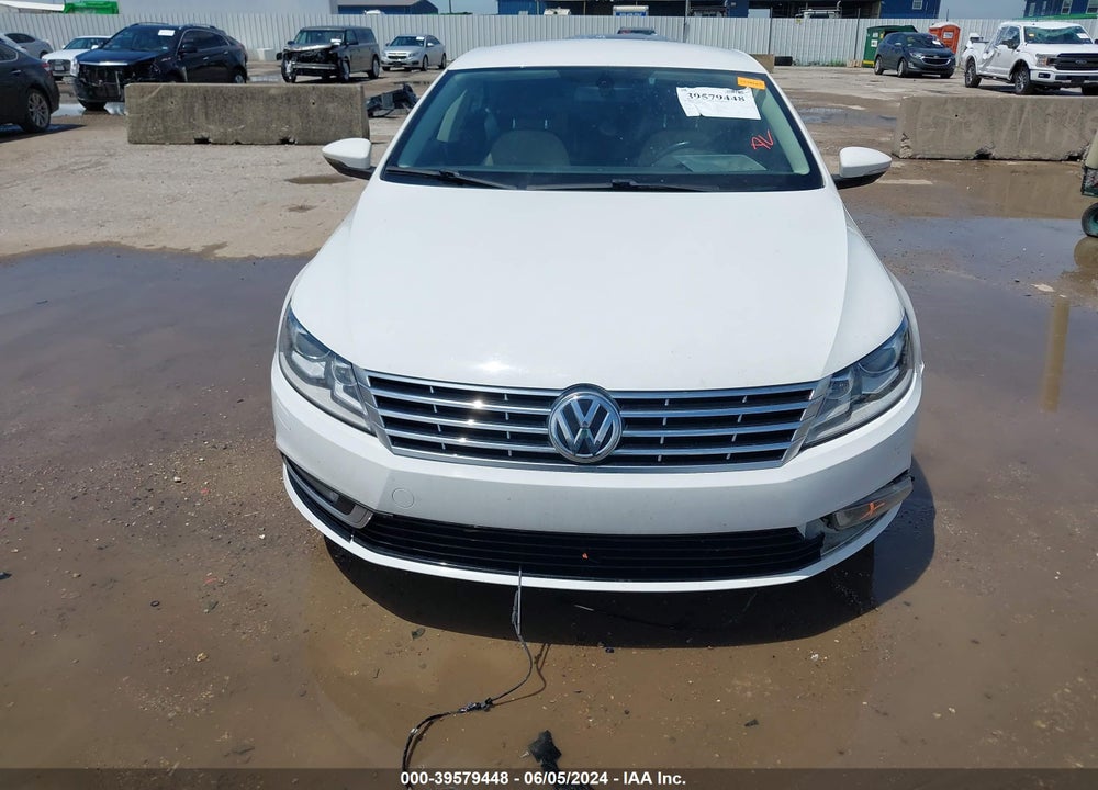 2015 VOLKSWAGEN CC 2.0T SPORT VIN: WVWBP7ANXFE812537