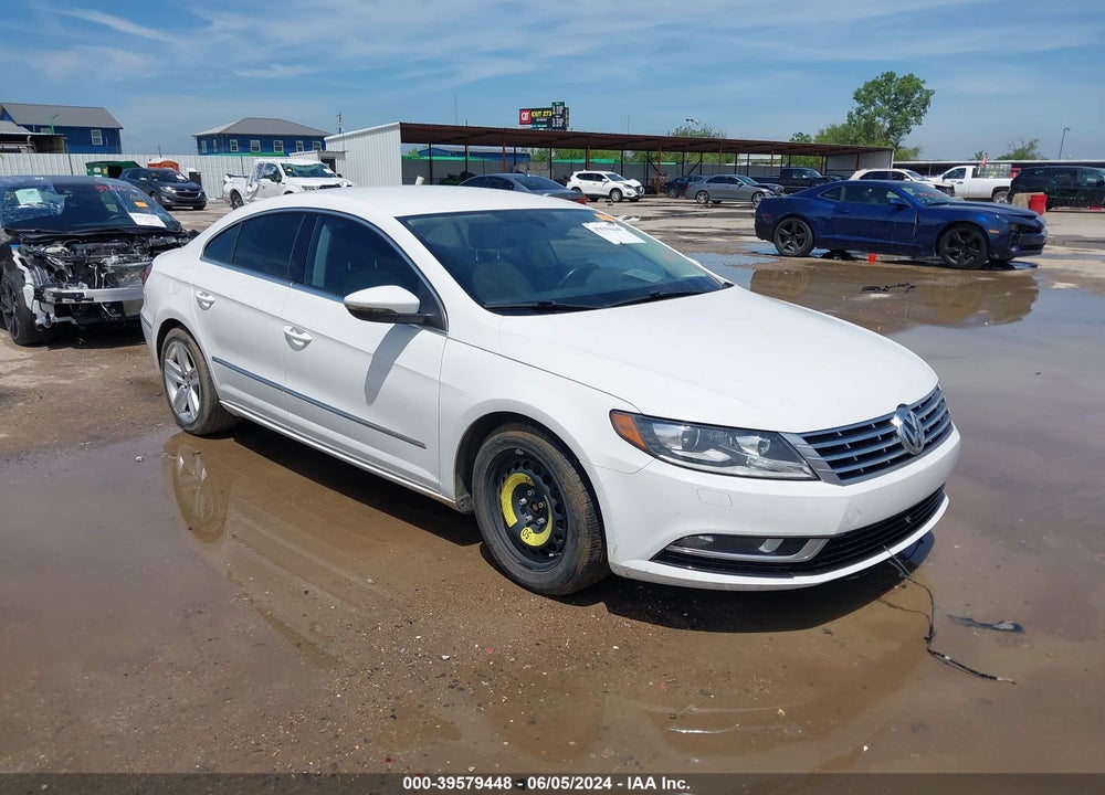 2015 VOLKSWAGEN CC 2.0T SPORT VIN: WVWBP7ANXFE812537