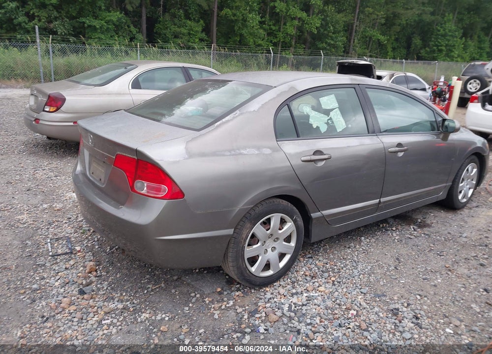 2007 HONDA CIVIC LX VIN: 2HGFA15547H509999