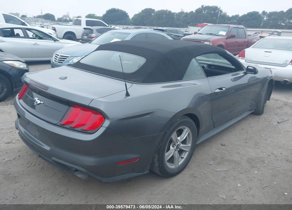 2022 FORD MUSTANG ECOBOOST VIN: 1FATP8UH6N5106511