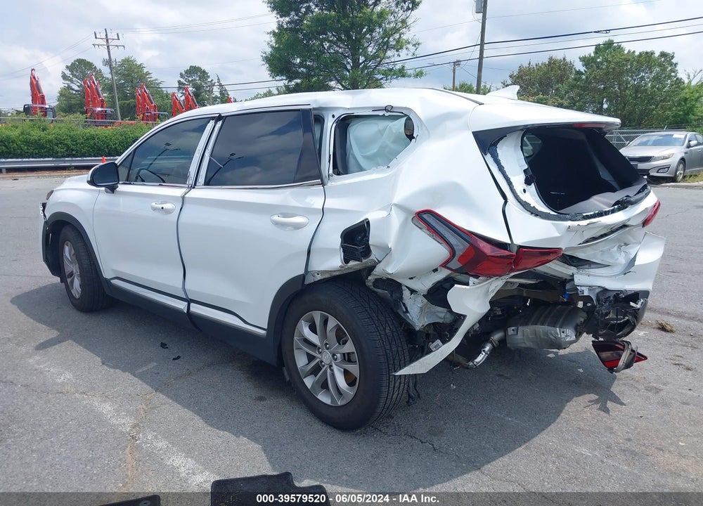 2020 HYUNDAI SANTA FE SEL VIN: 5NMS33AD3LH181828