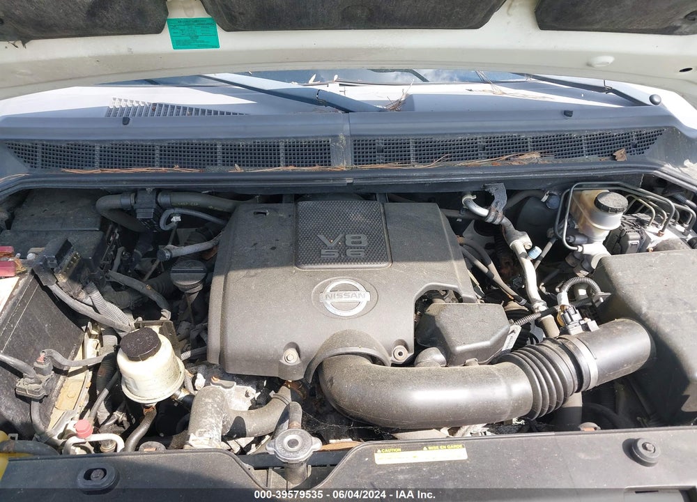 2008 NISSAN TITAN SE VIN: 1N6AA07F38N308819