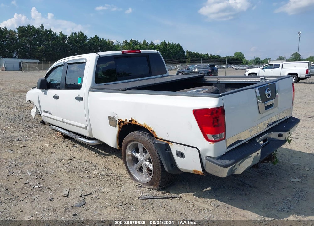 2008 NISSAN TITAN SE VIN: 1N6AA07F38N308819