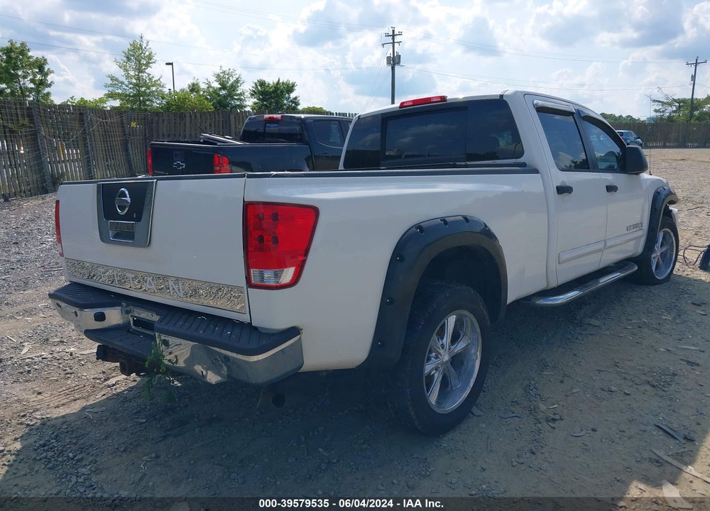 2008 NISSAN TITAN SE VIN: 1N6AA07F38N308819