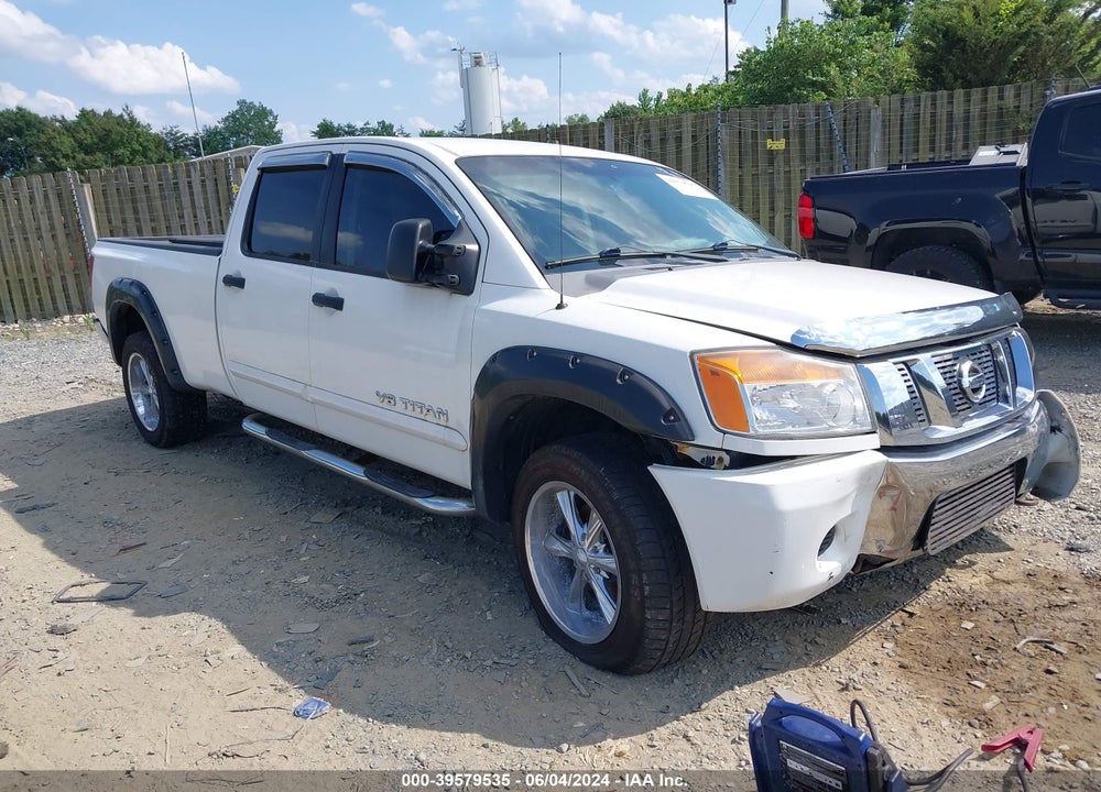 2008 NISSAN TITAN SE VIN: 1N6AA07F38N308819