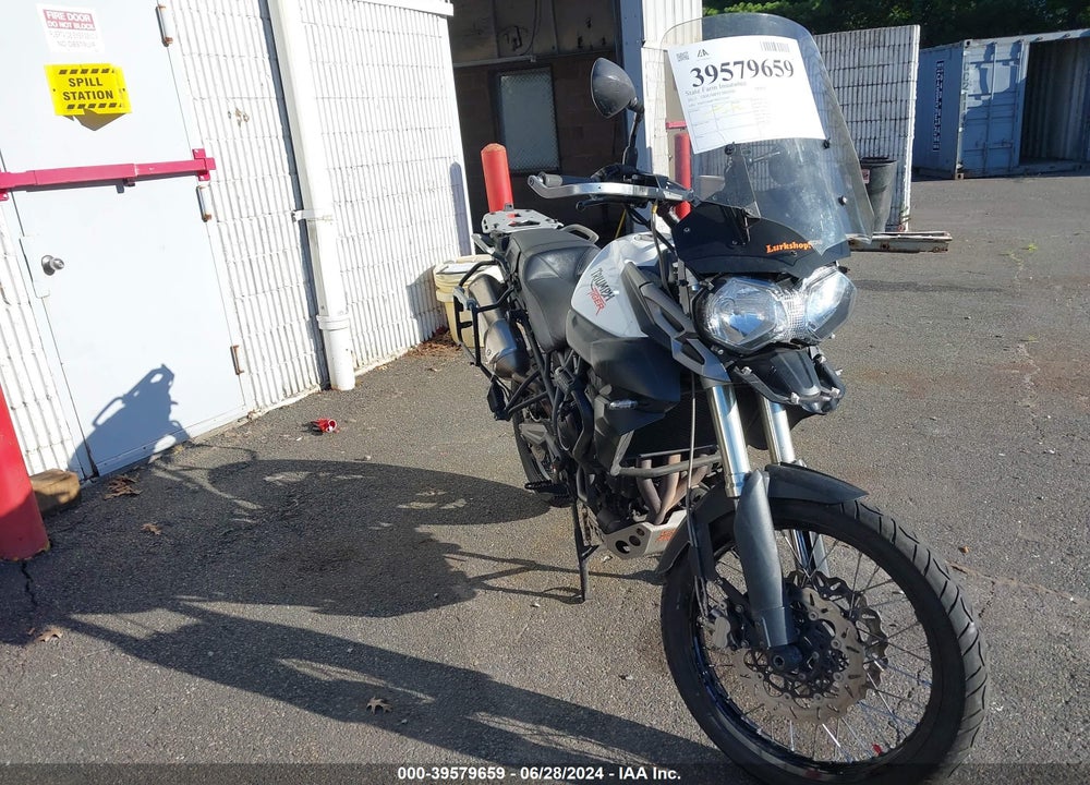 2013 TRIUMPH MOTORCYCLE TIGER 800XC ABS VIN: SMTE06BF1DT577202