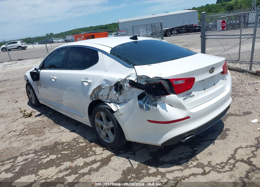 2015 KIA OPTIMA LX VIN: KNAGM4A71F5559653