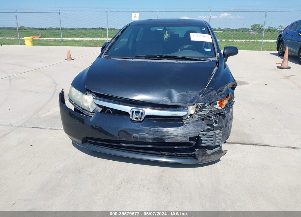 2008 HONDA CIVIC LX VIN: 2HGFA16518H346969