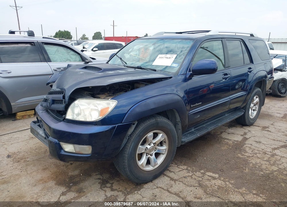2003 TOYOTA 4RUNNER SR5 SPORT V6 VIN: JTEZU14R038008448