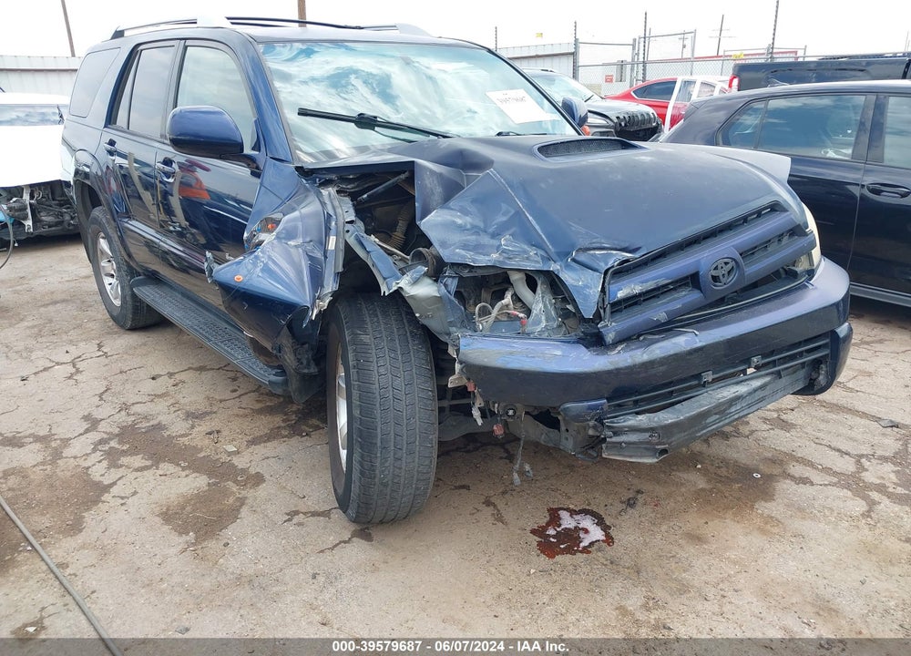 2003 TOYOTA 4RUNNER SR5 SPORT V6 VIN: JTEZU14R038008448