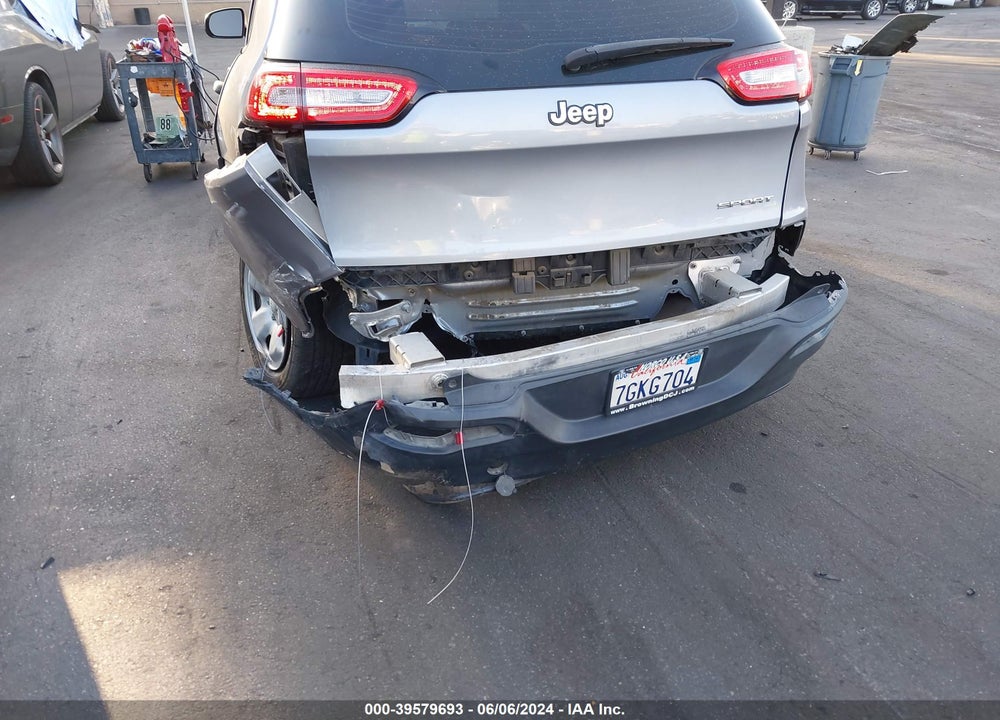 2014 JEEP CHEROKEE SPORT VIN: 1C4PJLAB8EW313427