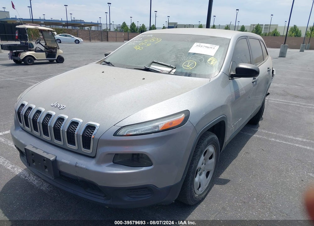 2014 JEEP CHEROKEE SPORT VIN: 1C4PJLAB8EW313427