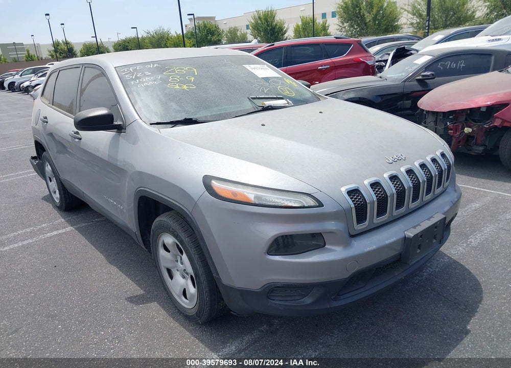 2014 JEEP CHEROKEE SPORT VIN: 1C4PJLAB8EW313427