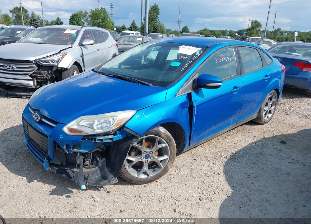 2014 FORD FOCUS SE VIN: 1FADP3F2XEL207014