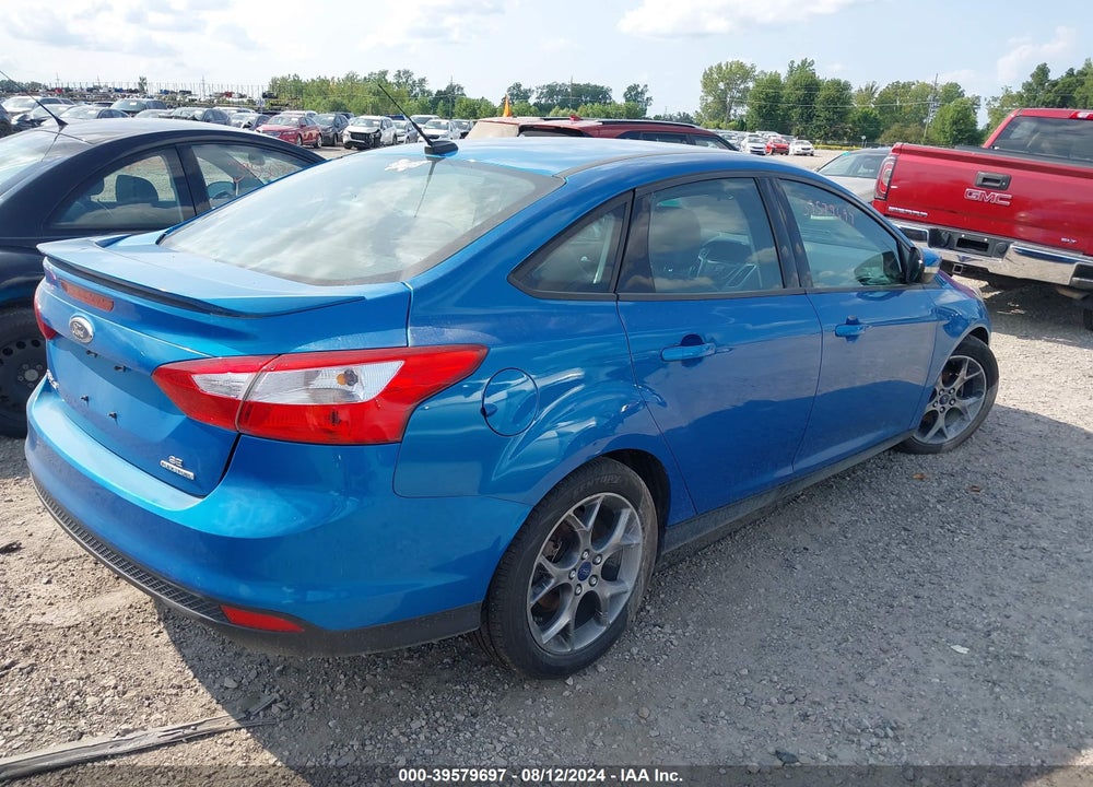 2014 FORD FOCUS SE VIN: 1FADP3F2XEL207014