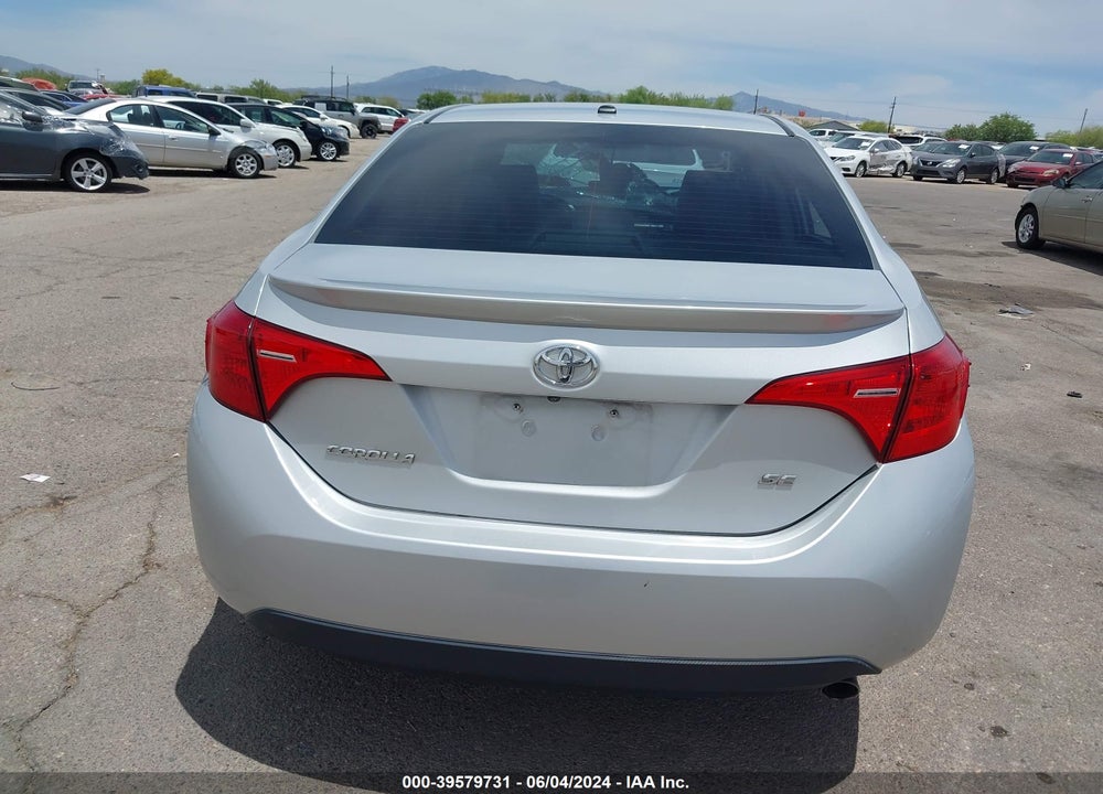 2017 TOYOTA COROLLA SE VIN: 5YFBURHE0HP623301