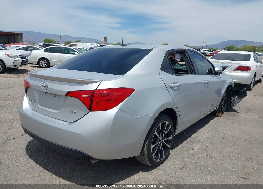2017 TOYOTA COROLLA SE VIN: 5YFBURHE0HP623301