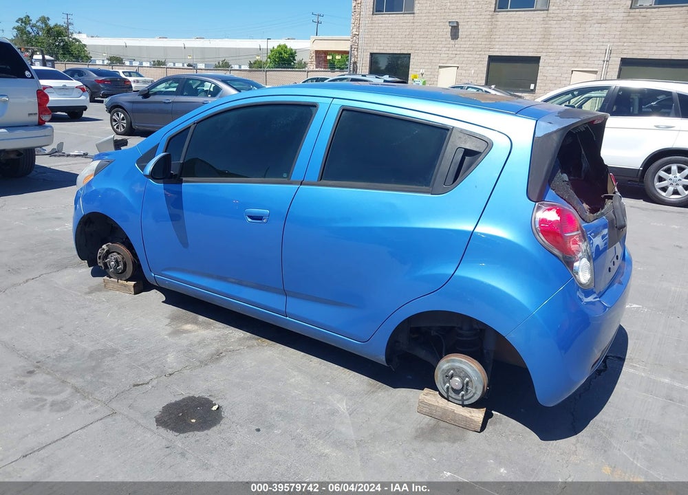 2014 CHEVROLET SPARK 1LT AUTO VIN: KL8CD6S92EC489399