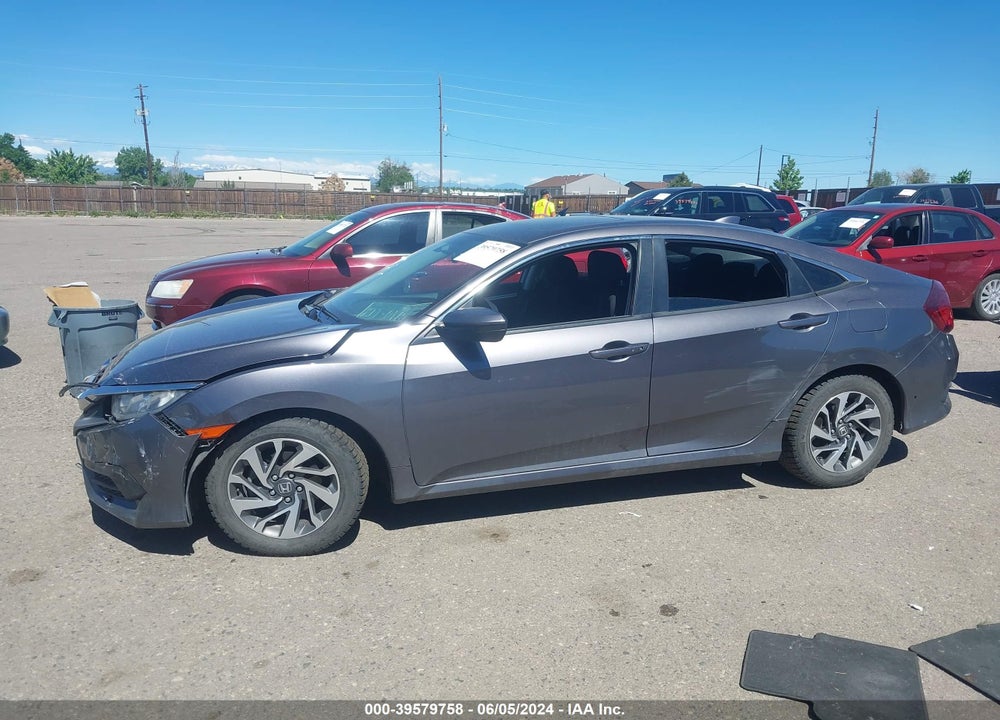 2017 HONDA CIVIC EX VIN: 19XFC2F73HE044854
