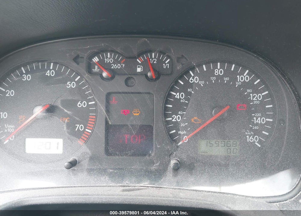 2003 VOLKSWAGEN GTI VR6 VIN: 9BWDH61J134048923