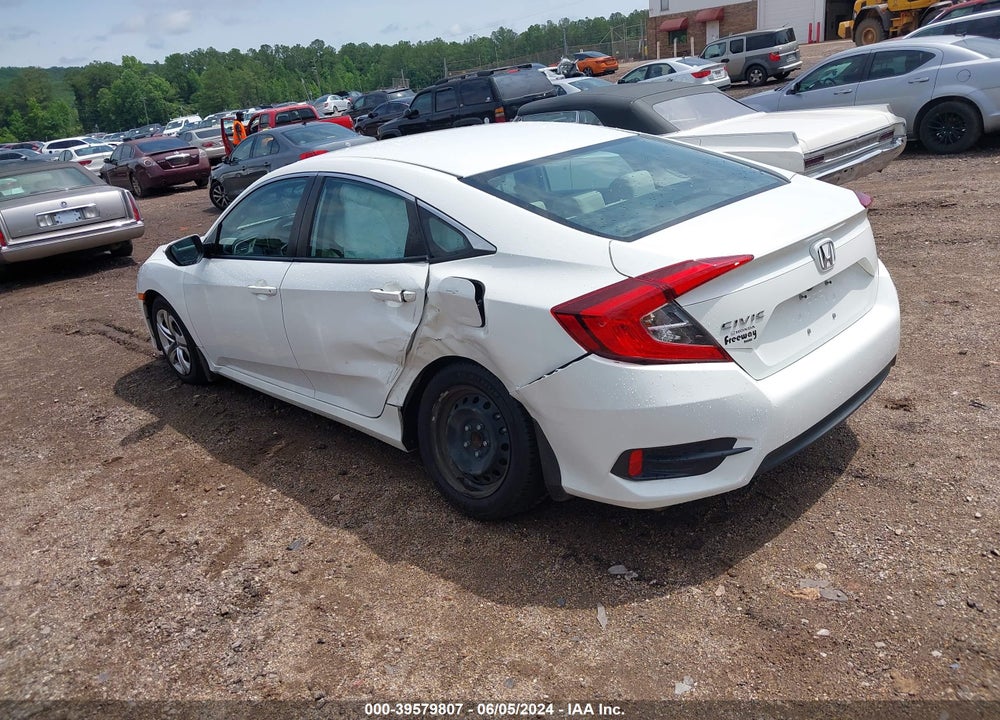 2018 HONDA CIVIC LX VIN: 19XFC2F50JE012965