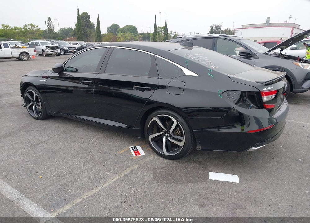 2022 HONDA ACCORD HYBRID SPORT VIN: 1HGCV3F28NA023120