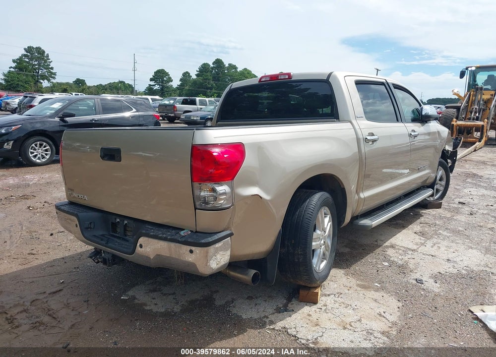 2008 TOYOTA TUNDRA LIMITED 5.7L V8 VIN: 5TFEV58158X052731