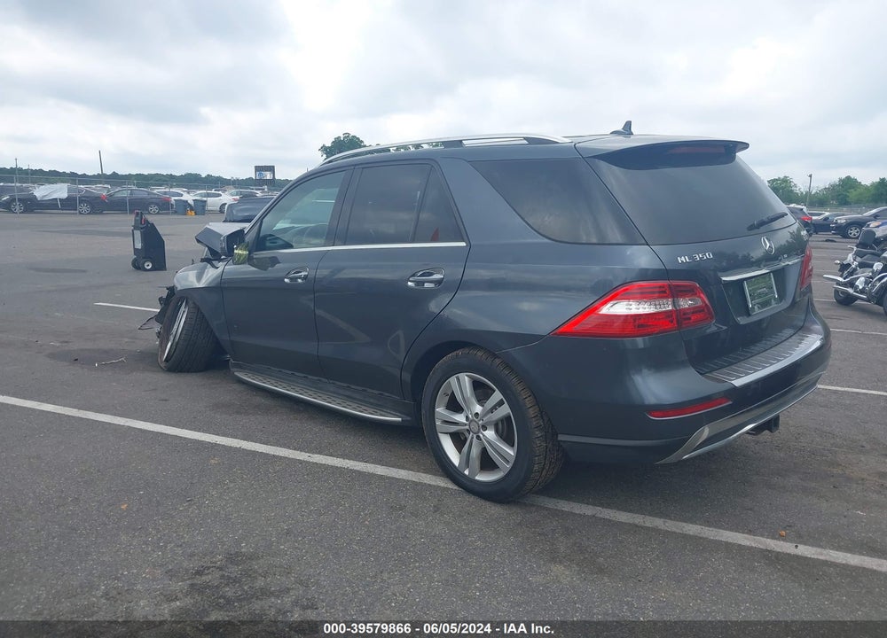 2013 MERCEDES-BENZ ML 350 4MATIC VIN: 4JGDA5HB2DA131086
