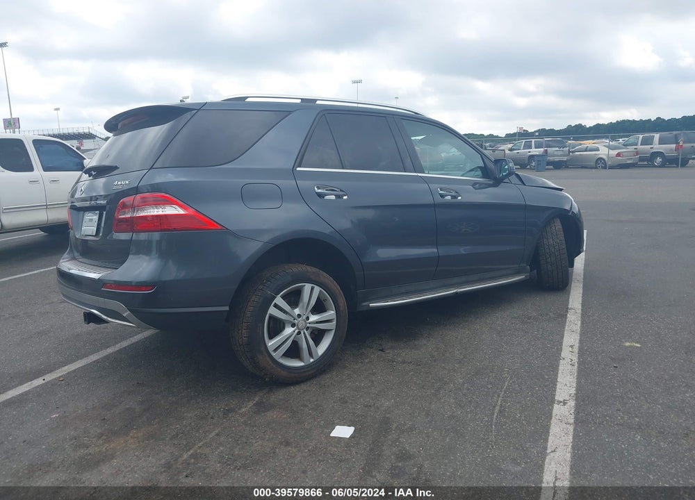 2013 MERCEDES-BENZ ML 350 4MATIC VIN: 4JGDA5HB2DA131086