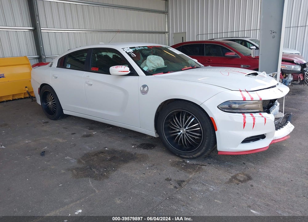 2016 DODGE CHARGER SXT VIN: 2C3CDXJG8GH155914