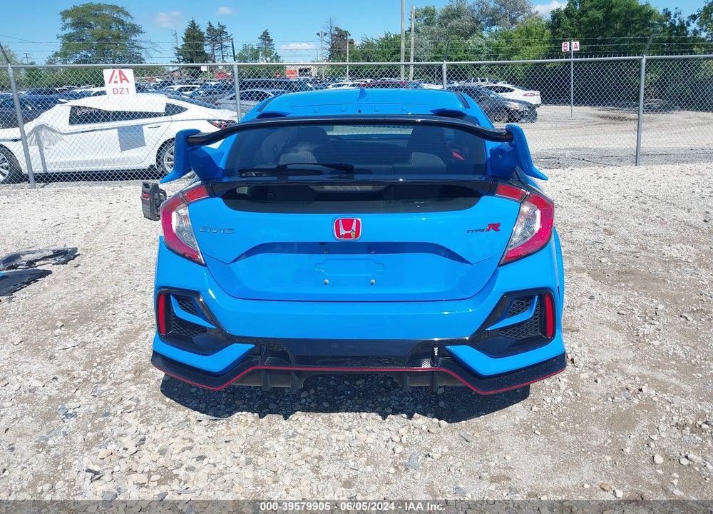 2021 HONDA CIVIC TYPE-R TOURING VIN: SHHFK8G72MU205962