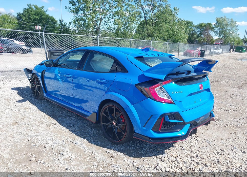 2021 HONDA CIVIC TYPE-R TOURING VIN: SHHFK8G72MU205962