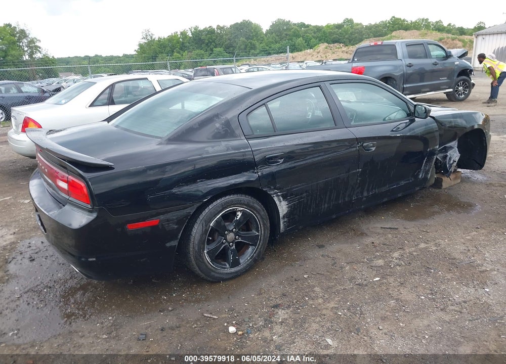 2013 DODGE CHARGER SE VIN: 2C3CDXBG7DH664077