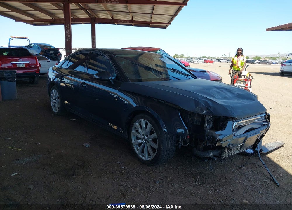 2017 AUDI A4 2.0T PREMIUM VIN: WAUANAF49HN001522