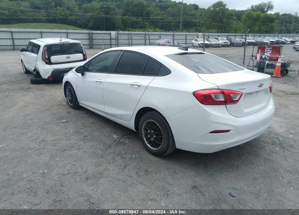 2019 CHEVROLET CRUZE CVT (FLEET ORDERS ONLY) VIN: 1G1BJ5SM2K7105161