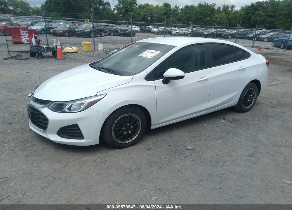 2019 CHEVROLET CRUZE CVT (FLEET ORDERS ONLY) VIN: 1G1BJ5SM2K7105161