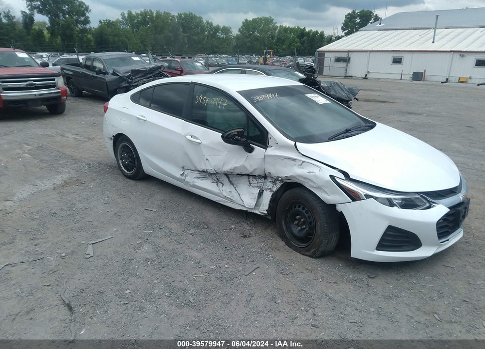 2019 CHEVROLET CRUZE CVT (FLEET ORDERS ONLY) VIN: 1G1BJ5SM2K7105161
