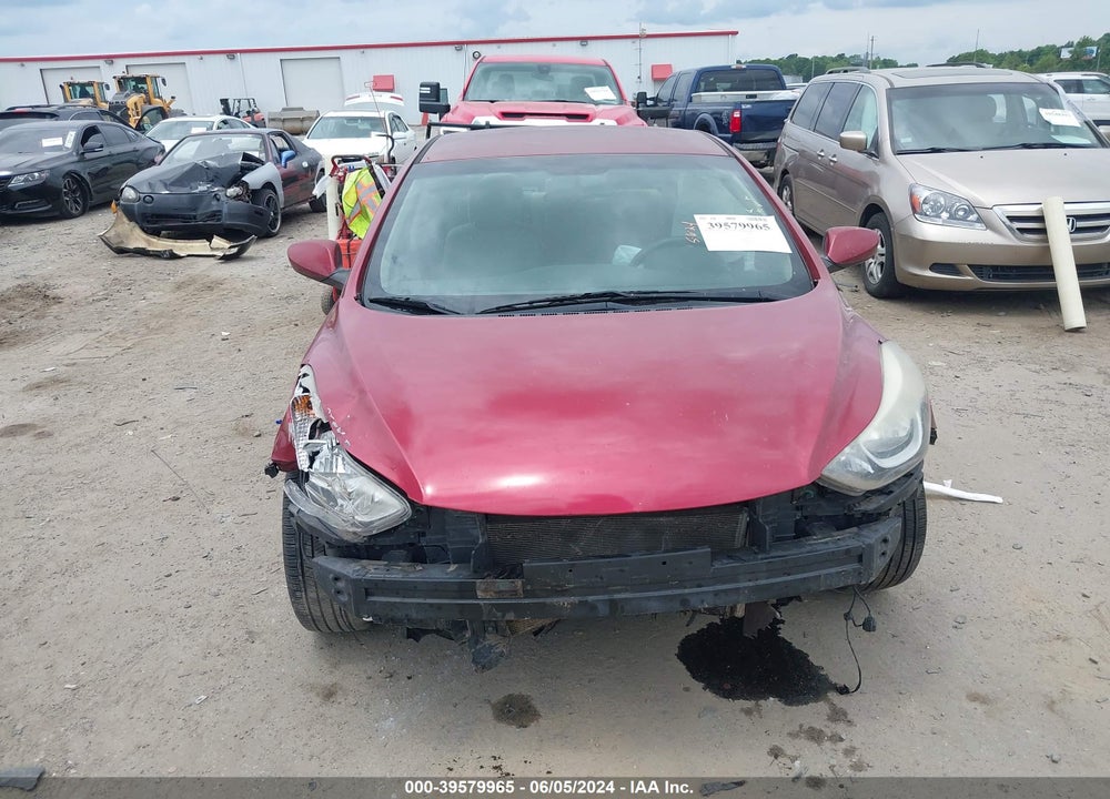 2016 HYUNDAI ELANTRA SE VIN: 5NPDH4AEXGH743595