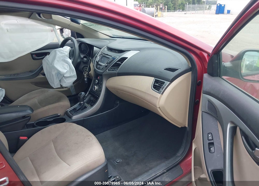 2016 HYUNDAI ELANTRA SE VIN: 5NPDH4AEXGH743595