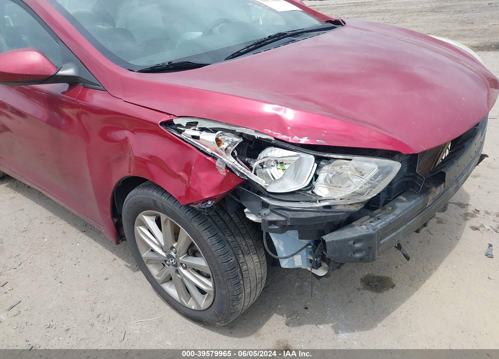 2016 HYUNDAI ELANTRA SE VIN: 5NPDH4AEXGH743595