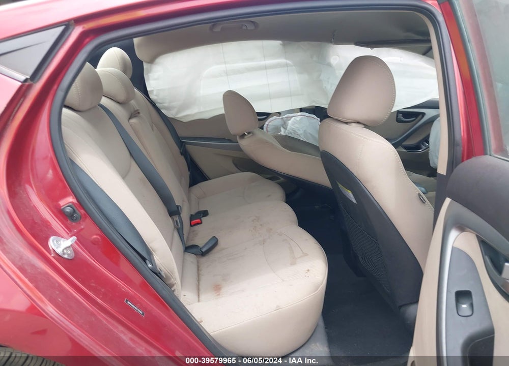 2016 HYUNDAI ELANTRA SE VIN: 5NPDH4AEXGH743595