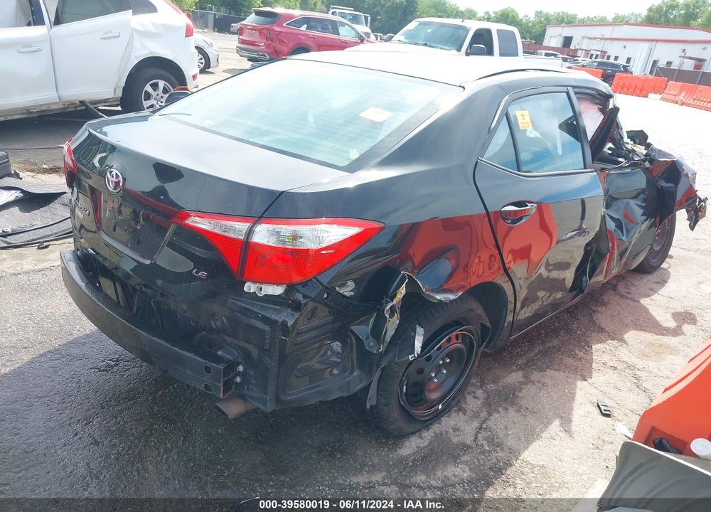 2014 TOYOTA COROLLA LE VIN: 2T1BURHE4EC067327