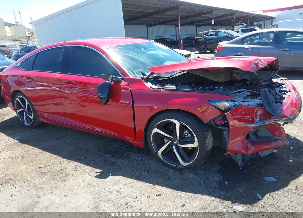 2021 HONDA ACCORD SPORT VIN: 1HGCV1F35MA017299